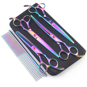 En gros de Haute Qualité En Acier Inoxydable Professionnel Chien Toilettage Pour Animaux Ciseaux Ensemble - Product Image 3