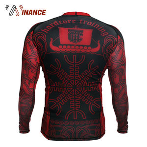 High Quality Custom Full Sublimated <b>MMA</b> <b>Rash</b> <b>Guard</b> - Product Image 3