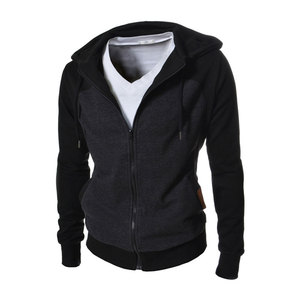 Chándal Deportivo de Algodón con Capucha y Cremallera Completa para Hombre, Unisex, para Invierno, Gimnasio, Personalizado, Impermeable y Transpirable - Product Image 4