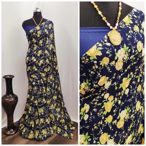 Vêtements de fête à la mode, banarasi, saree de styliste, matériel de bollyder indien, chemisier, vente en gros, couple, saree - Product Image 3