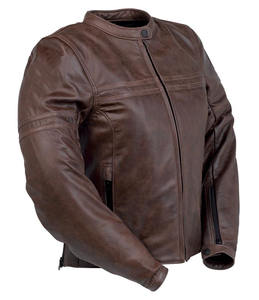 Chaqueta de cuero para motocicleta de carreras para hombre OEM hecha a medida para el invierno con Forro cálido y diseño de protección completa - Product Image 2