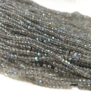 Labradorite naturelle de qualité AAA à facettes Rondelle perles de pierres précieuses brin en gros perles de pierres précieuses semi-précieuses pour les bijoux de mode - Product Image 4