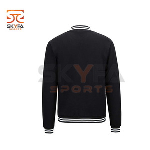Chaqueta Letterman de Béisbol de Cuero Estilo Urbano, Chaqueta Universitaria de Talla Grande para Hombre, Productos en Oferta - Product Image 5