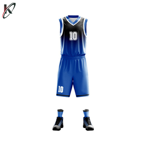Maillot et shorts de basket-ball pour hommes, logo personnalisable, bon marché, sublimation, pour jeunes, pièces - Product Image 4