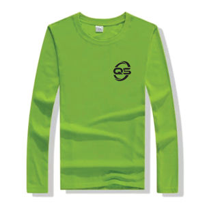custom screen print your logo 100% cotton long sleeve t shirt - Product Image 4