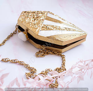 Sac à main de luxe en mère de perle, artisanal et fait à la main, vente en gros, - Product Image 4