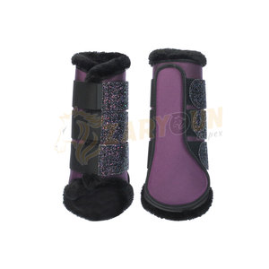 2024 New Arrival Hot Sale Best Horse <b>Boots</b> Custom Design Size Logo Printed Equestrian Riding <b>Brushing</b> <b>Boots</b> Wholesale Factory - Product Image 1