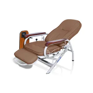 Infusion Hospital Chair MK-F02 Cheap Price Hospital Manual Dialysis Chair Clinical Iv Infusion Chair With Armrest For Patient