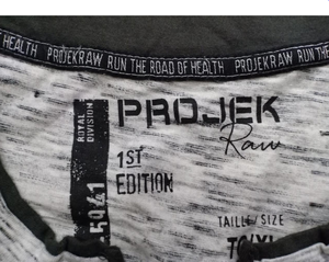 Lote de existencias de Bangladesh/etiquetas de marca excedentes, camisetas informales de algodón sólido teñido con cuello en V de manga corta para hombres para viajes - Product Image 2