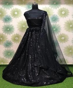 Secuencia de bordado de rayón de moda trabajo lehenga choli con ropa de fiesta dupatta precio al por mayor Ropa Étnica Surat alphanumero - Product Image 2