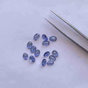 6mm 7mm Tanzanite naturelle à facettes coupe ovale lâche calibré en gros fournisseur de pierres précieuses semi-précieuses au prix d'usine en ligne - Product Image 5