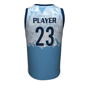 Uniforme de Baloncesto con Logotipo Personalizado OEM / Uniforme de Baloncesto Digital de Último Diseño / Uniforme de Baloncesto de Tela de Poliéster - Product Image 3