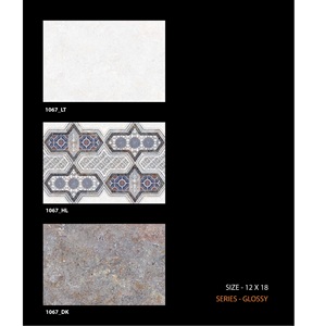 Carreaux muraux décoratifs en céramique brillante 30x45cm - Product Image 4