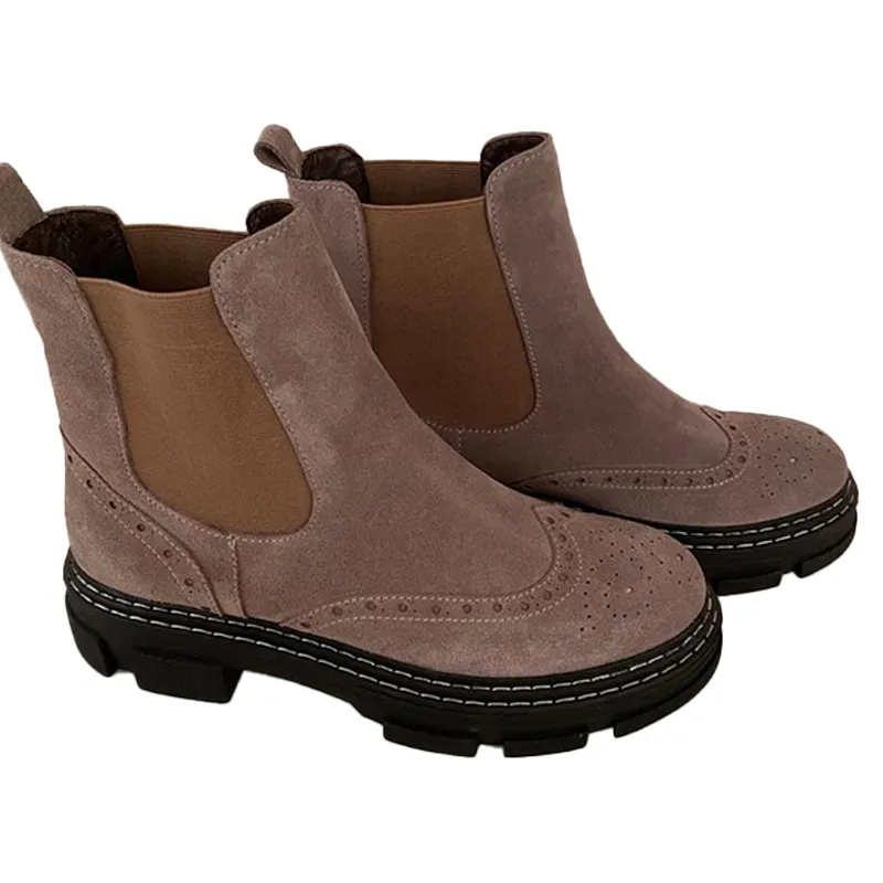 Amblers ALDINGHAM Mens Winter Outdoor Water Resistant Leather Dealer Boots Brown