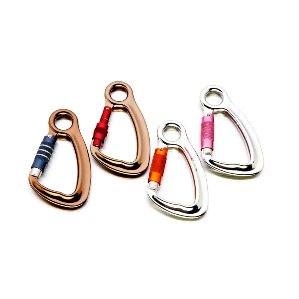 Camping Hiking Outdoor Spring Snap Hooks Safety Device Carabiner