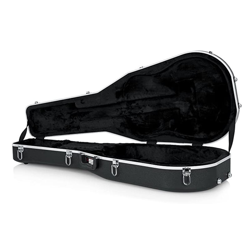 Fashion Guitar Gig Bag ABS Molded Case for Dreadnought Style with Thick Padding Waterproof durable Hard Case