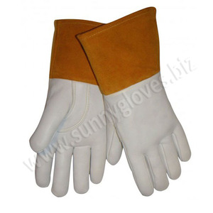 ที่กำหนดเอง Tig หนังเชื่อมมือถุงมือปลอดภัยอาร์กอนถุงมือเชื่อม2021 - Product Image 3