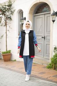 Nouvelle saison femmes vêtements islamiques Abaya caftan tunique dubaï arabe musulman mode islamique qualité turque - Product Image 4