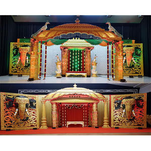 Grand Srilankan Wedding Manavarai Mandap Alemania South Indian Wedding Manavarai Mandap/Stage Gorgeous Tamilian Wedding Mandap Reino Unido - Product Image 1