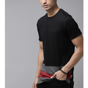 เสื้อยืดผ้าฝ้ายสำหรับผู้ชายเสื้อยืดแนวแอธเลชเชอร์ออกแบบได้ตามต้องการ - Product Image 2