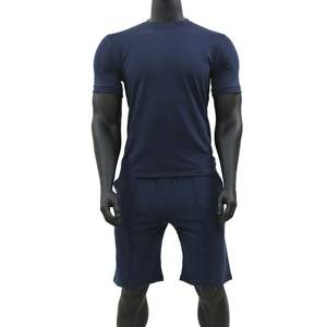 Ensemble élégant pour hommes, ensemble 2 pièces pour l'été t-shirts et Shorts à manches courtes - Product Image 3