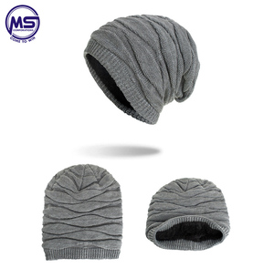 Beanie <b>Hat</b> for Men Slouchy Autumn <b>Winter</b> <b>Hats</b> Fashion Skull Knitted Hip Hop Thick Warm Men <b>Women</b> Beanies - Product Image 4