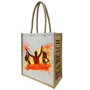 Jute bag manufacturing machine burlap jute tote bag shopping bag manufactured in West Bengal in India