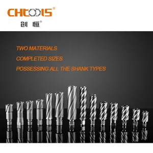 CHTOOLS-cortador de agujeros Universal, vástago TCT, núcleo, 24x50mm, cortador anular