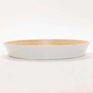 Bandeja de laca de madera ecológica de Vietnam Bandeja redonda decorativa para servir con asa Tamaño personalizado para servir alimentos Venta caliente - Product Image 3