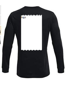 Camiseta de manga larga para hombre, camiseta personalizada de alta calidad, 100% tejida, importada, con cierre a máquina, nueva - Product Image 3