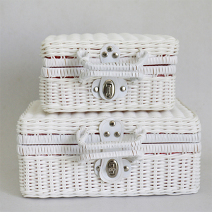 Oneup — panier en bambou écologique, contenant d'emballage de fruits, fait à la main, pour les cadeaux de vacances - Product Image 5