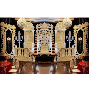 Astonishing Grand <b>Wedding</b> Stage Decoration <b>Wedding</b> Sweetheart Stage Decoration with <b>Frames</b> Trending <b>Wedding</b> Occasion Stage USA - Product Image 1