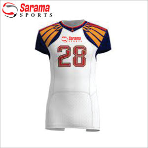 เสื้ออเมริกันฟุตบอลสำหรับผู้ชาย,ชุดเล่นฟุตบอลแบบทีมออกแบบเองได้ - Product Image 1