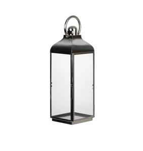 <b>Glass</b> <b>Lantern</b> Outdoor Metal <b>Lanterns</b> Wedding Parties Large Outdoor Garden <b>Glass</b> Metal Candle Stainless Steel Hanging Light - Product Image 4