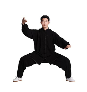 Wholesale Custom Made high quality kung fu uniform/New Wing Chun Uniform for Men/OEM traditional shaolin kung fu tai chi uniform - Product Image 5