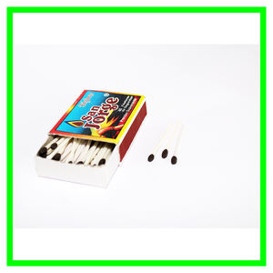 Wax Safety Matches Eco-Friendly Printing White Classic <b>Matchbox</b> Size 40x33x12mm Compact Durable Household Kitchen Lighting - Product Image 4