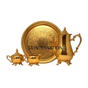 New Arrival Looking Metal Tea Coffee <b>Cup</b> <b>and</b> <b>Saucer</b> Tea & Coffee Set Fairy Set Kitchen Accessories Kettle Tea - Product Image 3