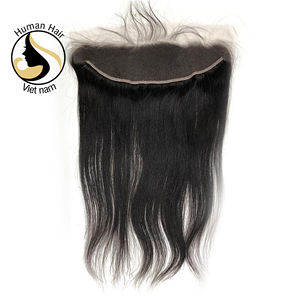Cierre Frontal de encaje suizo, accesorio de cabello virgen HD con cutícula, predespuntado - Product Image 1