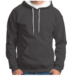 Sweat à capuche unisexe pour hommes 100% sweat d'hiver épais en polaire de coton avec impression de logo personnalisé vêtements de jogging à la mode - Product Image 4