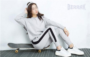 Hot <b>Sales</b> Women Clothing Set 2021 Women <b>Spring</b> Autumn 2 Piece Set Women Tracksuits Hoodies + Pants Casual Sporting Suits - Product Image 4