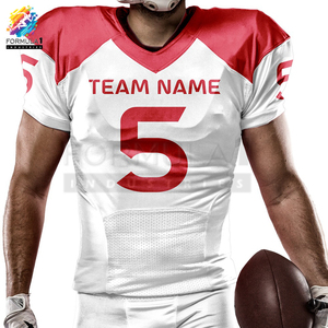 Uniforme de Fútbol Americano Personalizado con Logotipo, Transpirable, Anti-UV, de Secado Rápido, Tallas Grandes, en Venta - Product Image 4