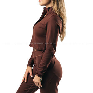 เสื้อแจ็กเก็ตสตรีผ้ายืดสุดพิเศษเนื้อผ้าระบายอากาศได้ดีคุณภาพสูง - Product Image 3