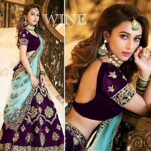 Vêtements de mariage et de fête Lahenga Choli Prix le plus bas du marché Surat Vêtement ethnique ethnique - Product Image 2