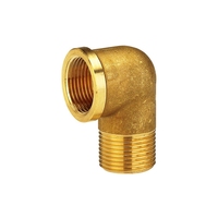 Coudes filetés en laiton OEM sur mesure à 90 degrés, raccords d'angle semi-évasés pour tuyaux de 1 pouce à 3/4 pouce, fourniture OEM