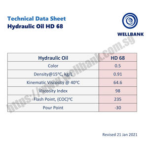 Aceite Hidráulico 68 (HD 68) - Product Image 5