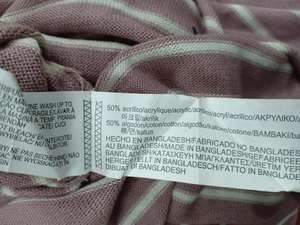 Pull décontracté à rayures roses et blanches pour femme, haut à manches longues et col rond, en coton, à la mode, 2020 - Product Image 6