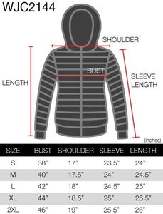 Chaqueta de cuello de piel sintética con capucha, chaqueta de burbuja con logotipo personalizado, 100% poliéster, novedad - Product Image 6