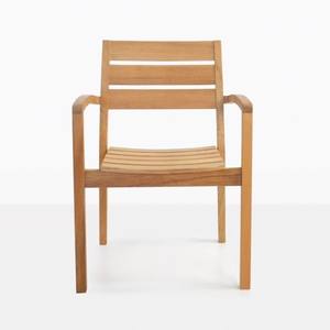 เก้าอี้ไม้สักแบบซ้อนได้สำหรับใช้งานกลางแจ้ง ผลิตในอินโดนีเซีย - Product Image 2