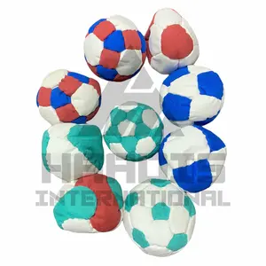 2021 New Best Quality Custom Footbags Hacky Sack Ball | Fabrik großhandel Mini-Logo gedruckt benutzer definierte Fuß tasche Hacky Sack Ball