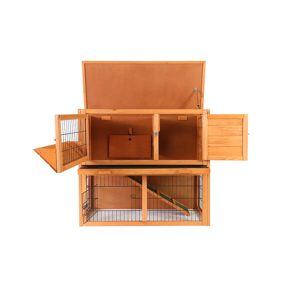 Cage Backyard Animal Cages Wood Rabbit Hutch Pet Cage For Sale